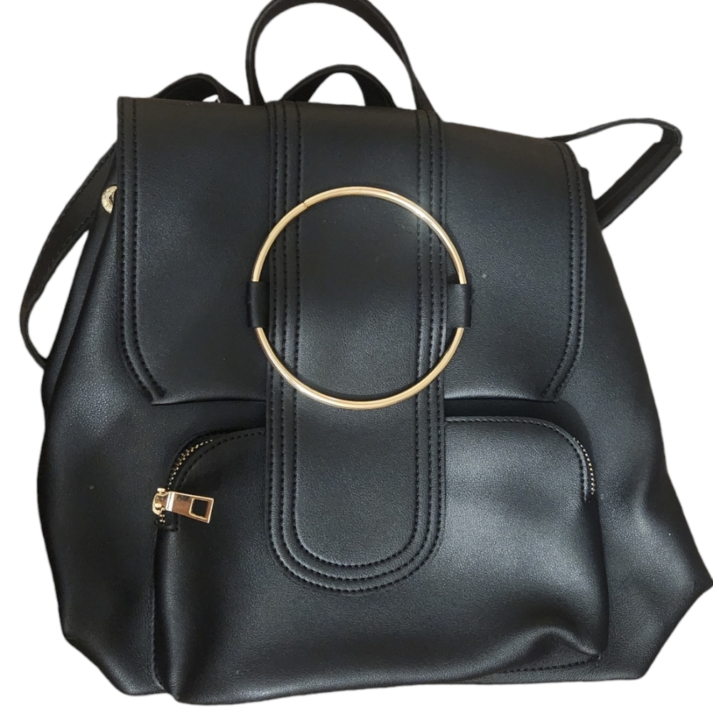 Womens Mini Backpack Faux Leather Noadt